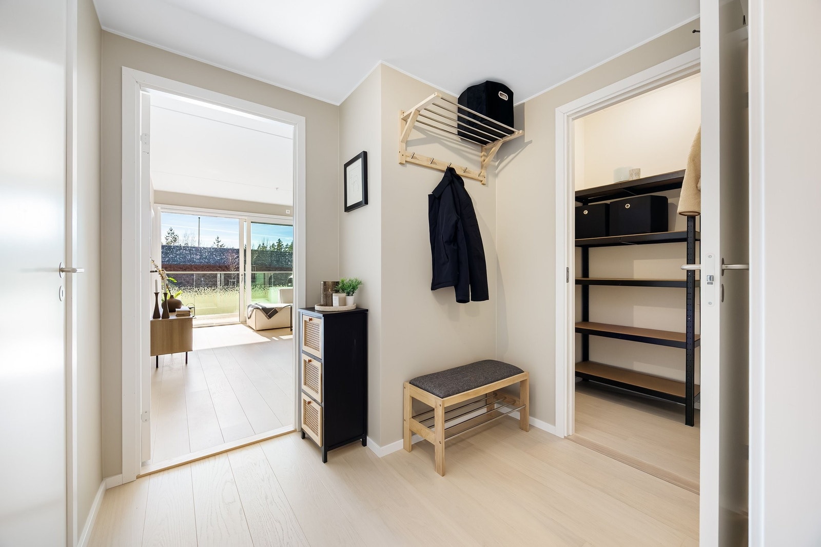 Et hyggelig inngangsparti Galleribilde