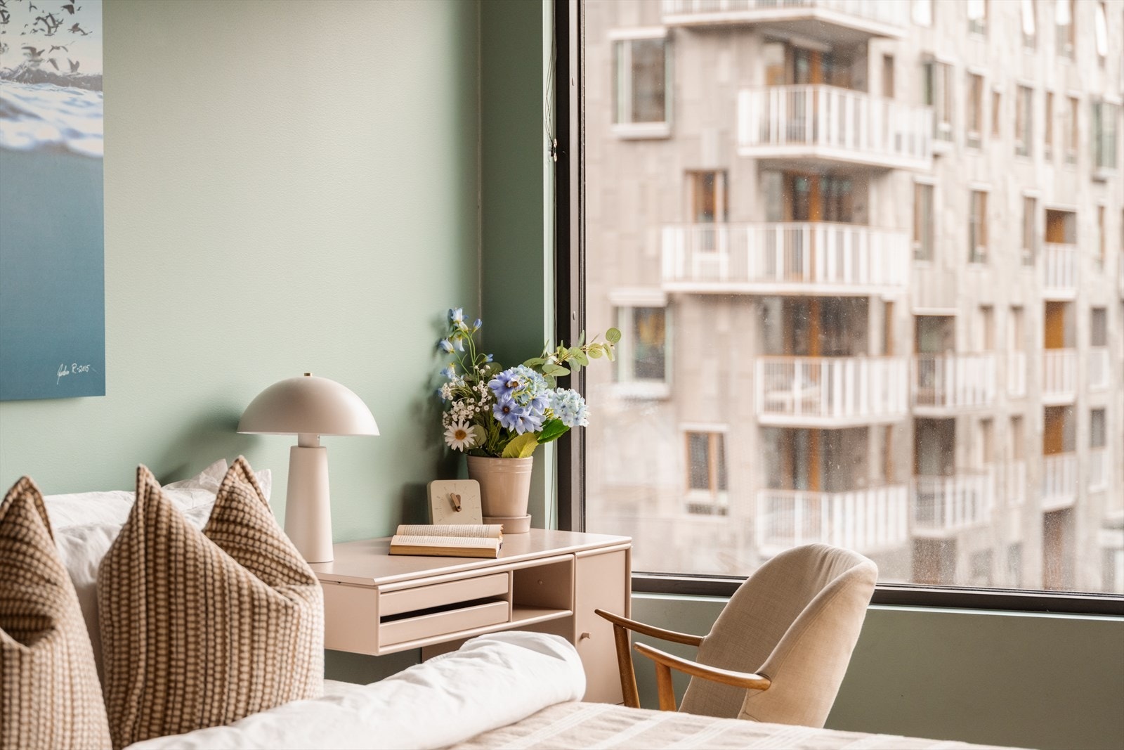 Hovedsoverommet har inngang til en innvendig bod/teknisk rom som kan innredes som walk-in. Galleribilde
