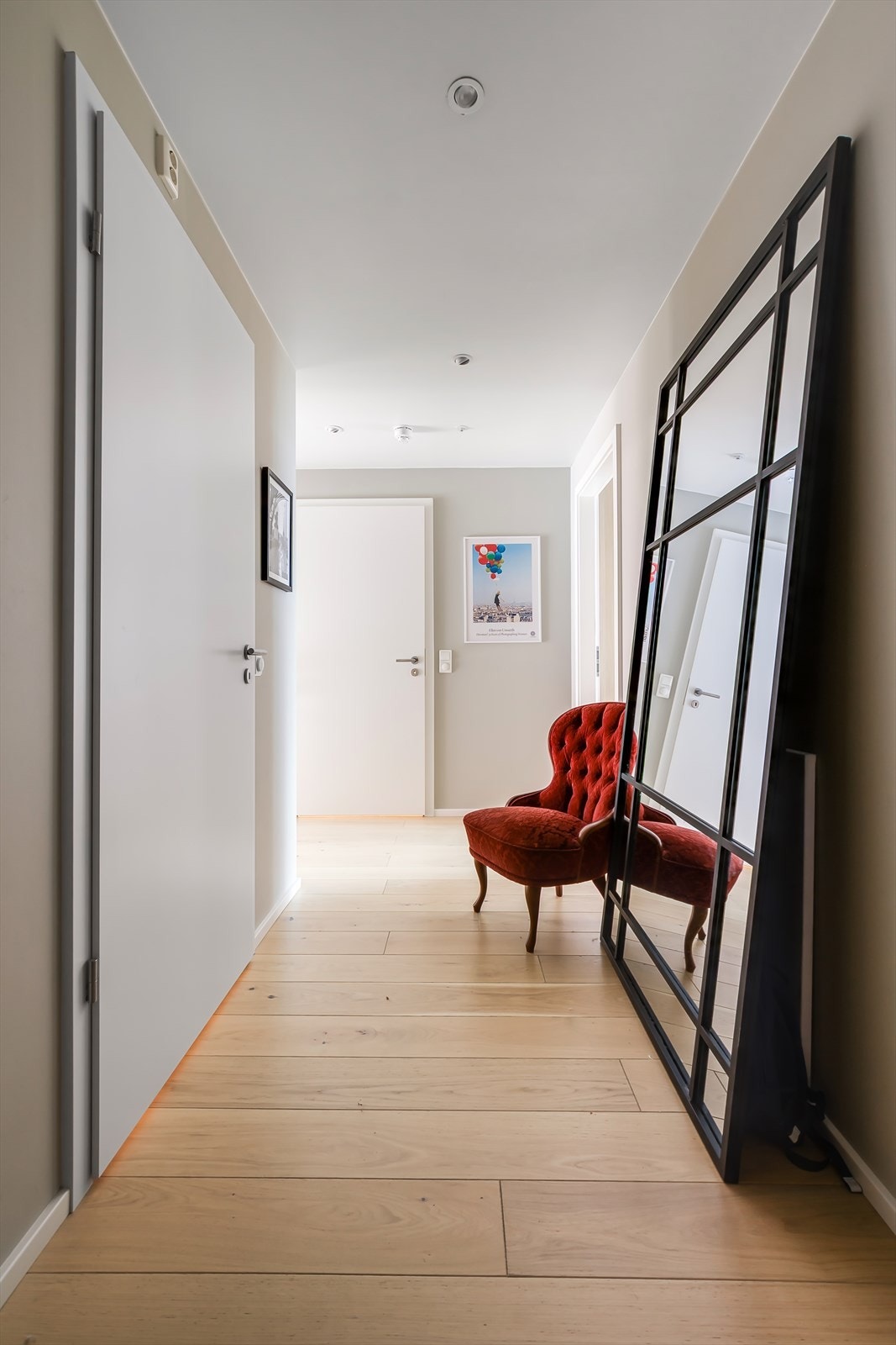 Det er balansert ventilasjon i boligen. Galleribilde