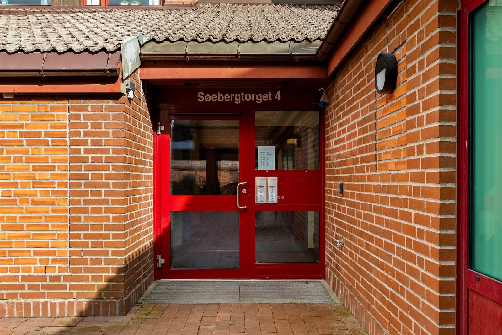 Hovedinngang til Søebergtorget 4. Galleribilde
