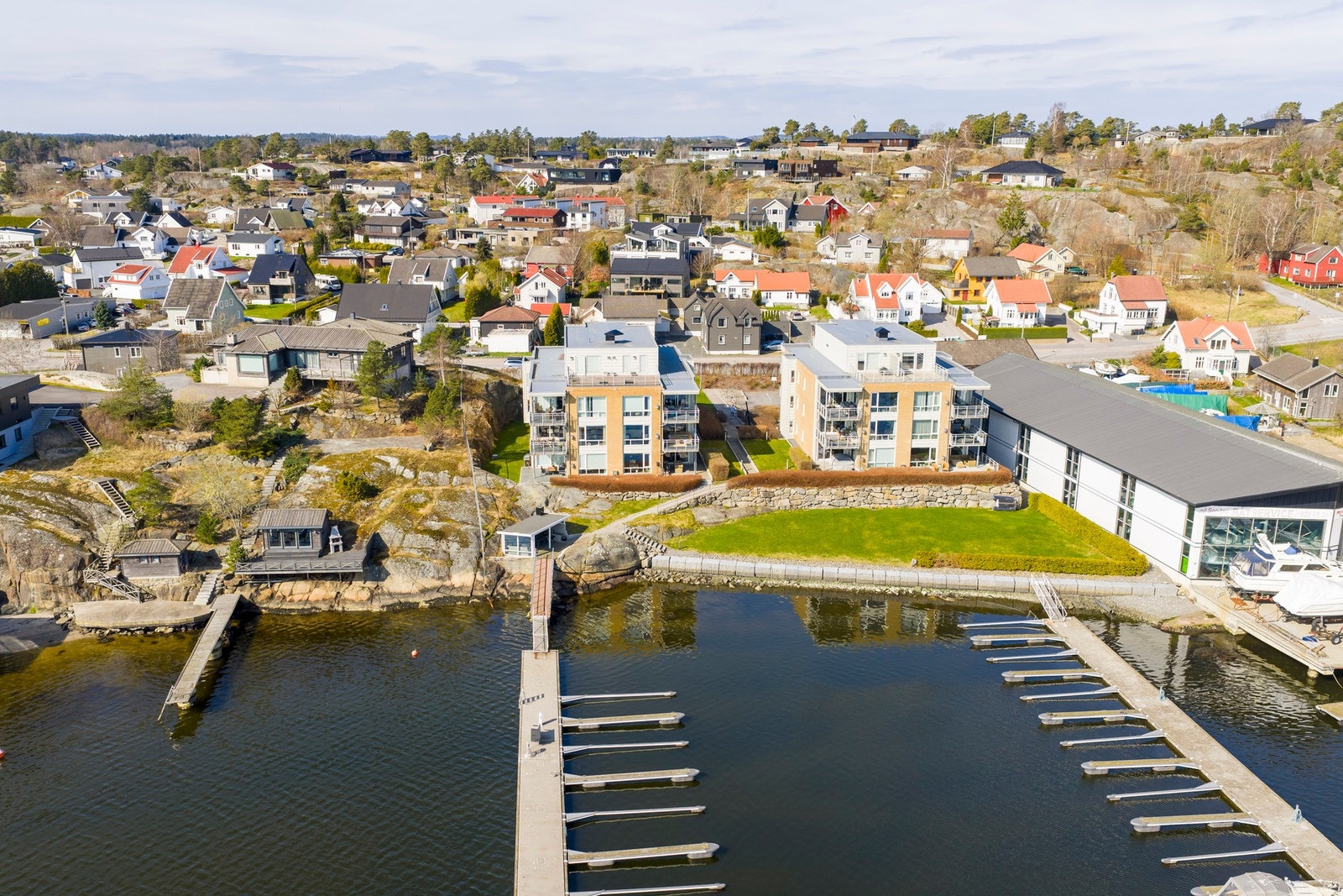 Meget attraktiv beliggenhet på vestsiden av Sandefjordsfjorden Galleribilde