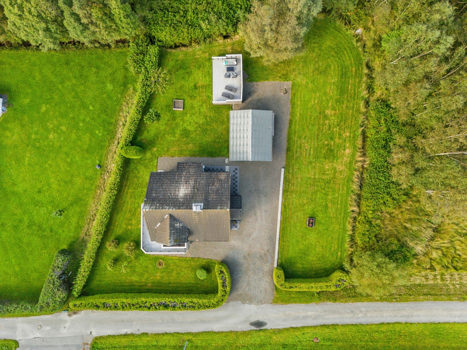 Pen opparbeidet hage. Galleribilde