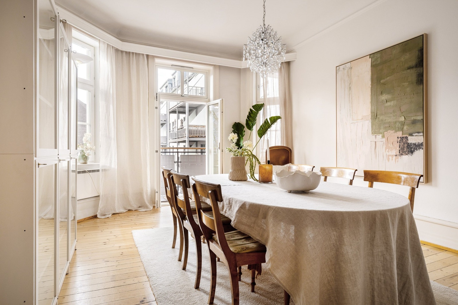Utgang til veranda fra spisestue Galleribilde
