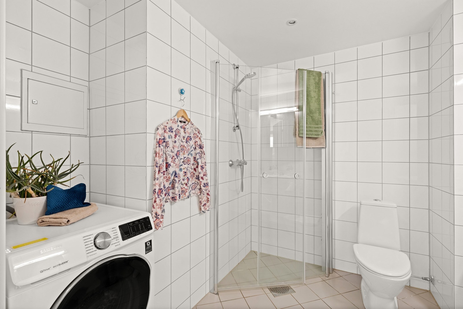Her er det opplegg for vaskemaskin Galleribilde