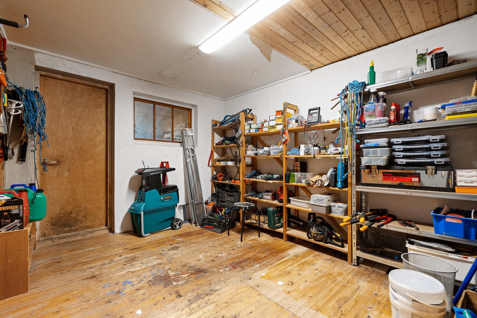 Redskapsbod. Galleribilde