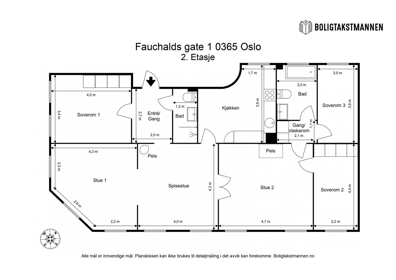 Plantegning. Galleribilde