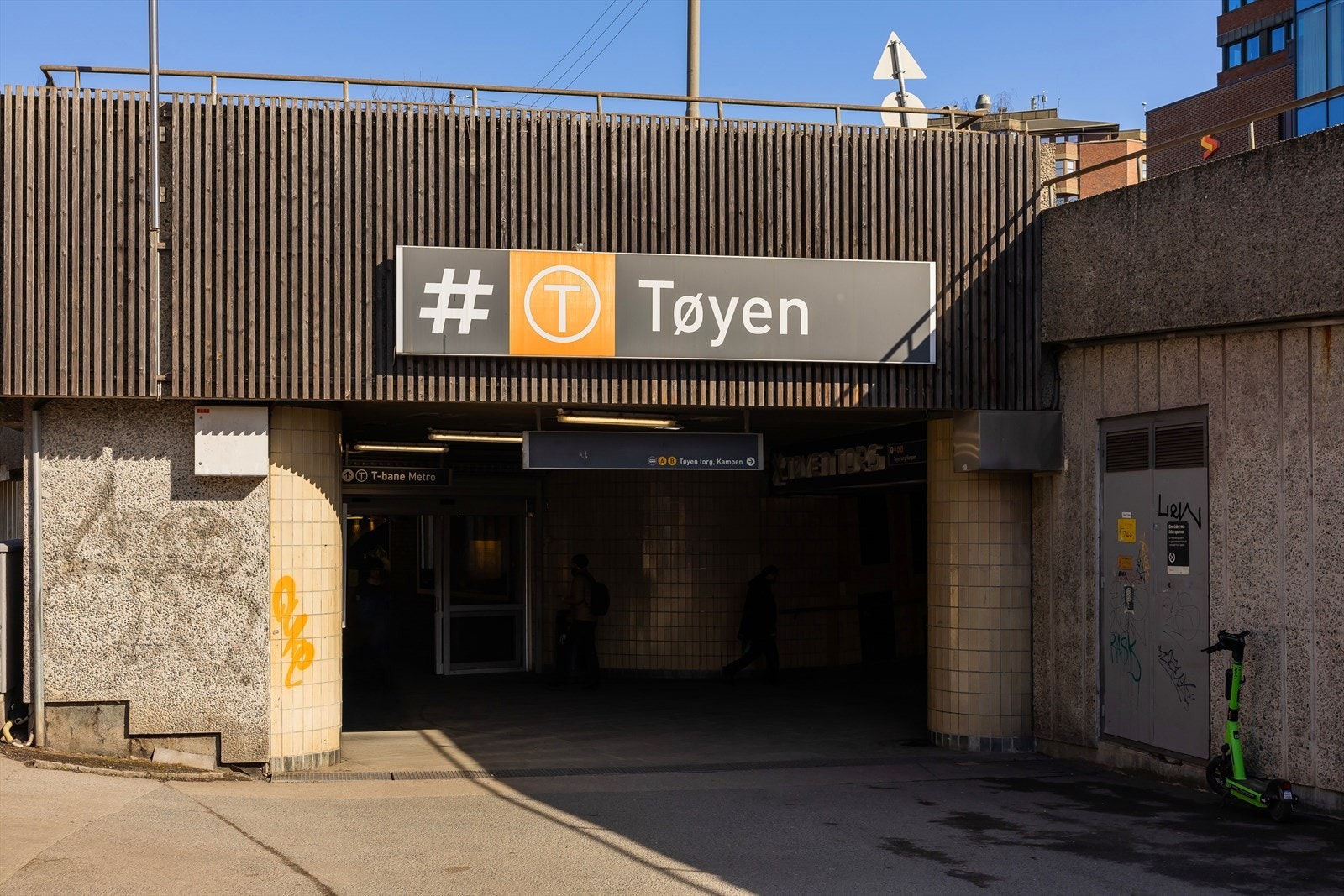 Kun et par minutters gange til Tøyen T-banestasjon Galleribilde