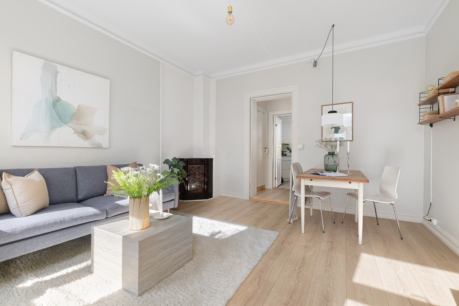 Rommets størrelse gir gode muligheter for å innrede flere soner. Galleribilde