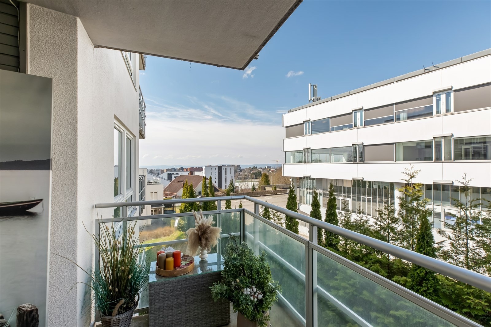 Flott utsikt over nærområdet. Galleribilde