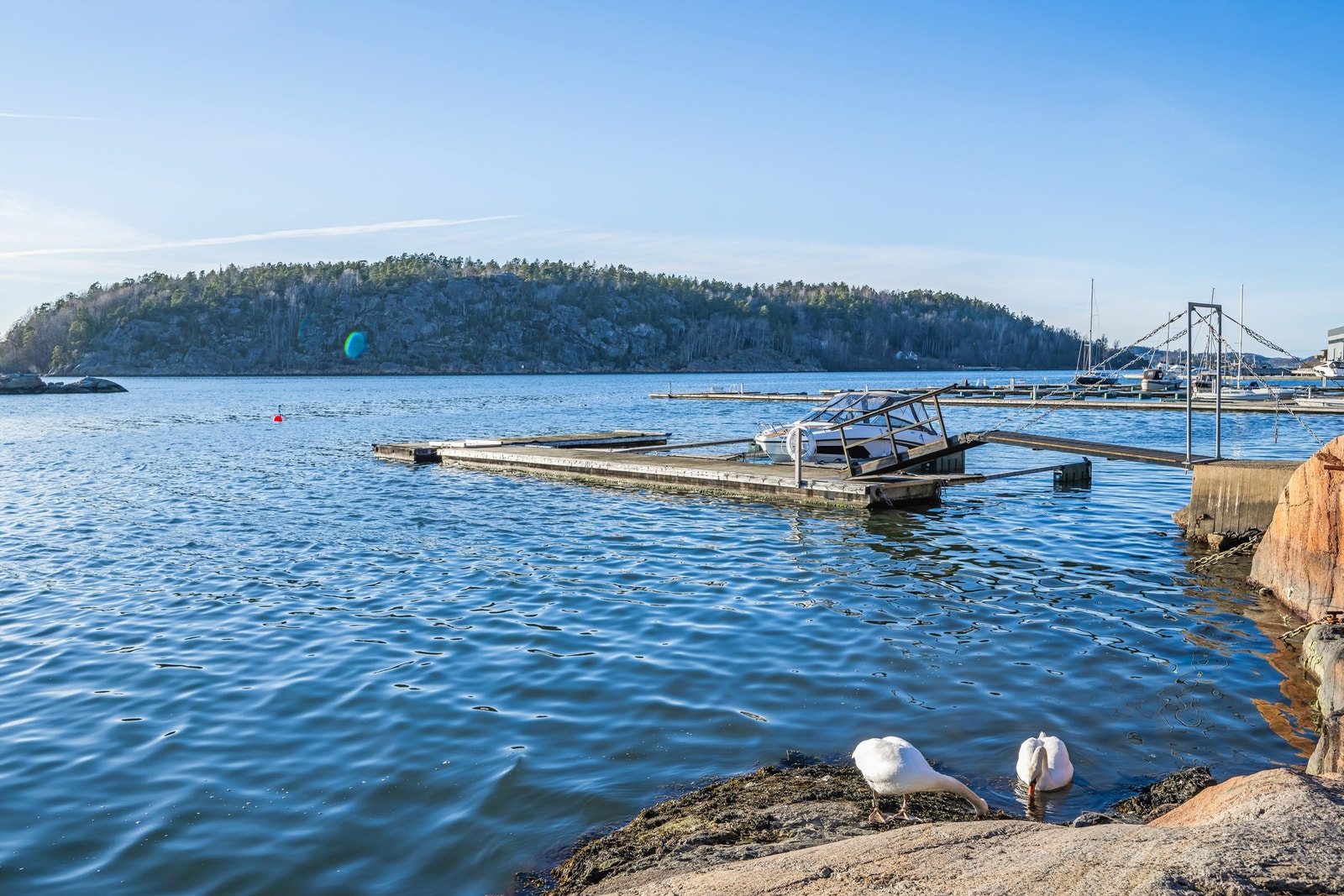 Medfølger 2 båtplasser. Galleribilde