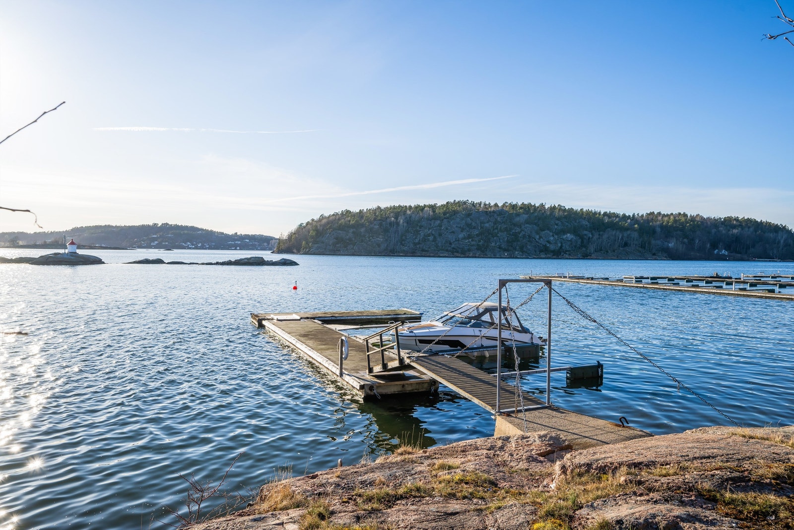 Medfølger 2 båtplasser. Galleribilde