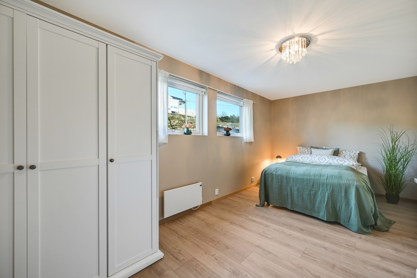 Lunt og hyggelig soverom. Galleribilde