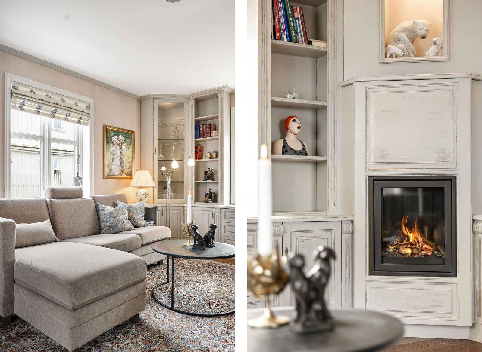 Flott peis som gir hygge og lun varme. Galleribilde