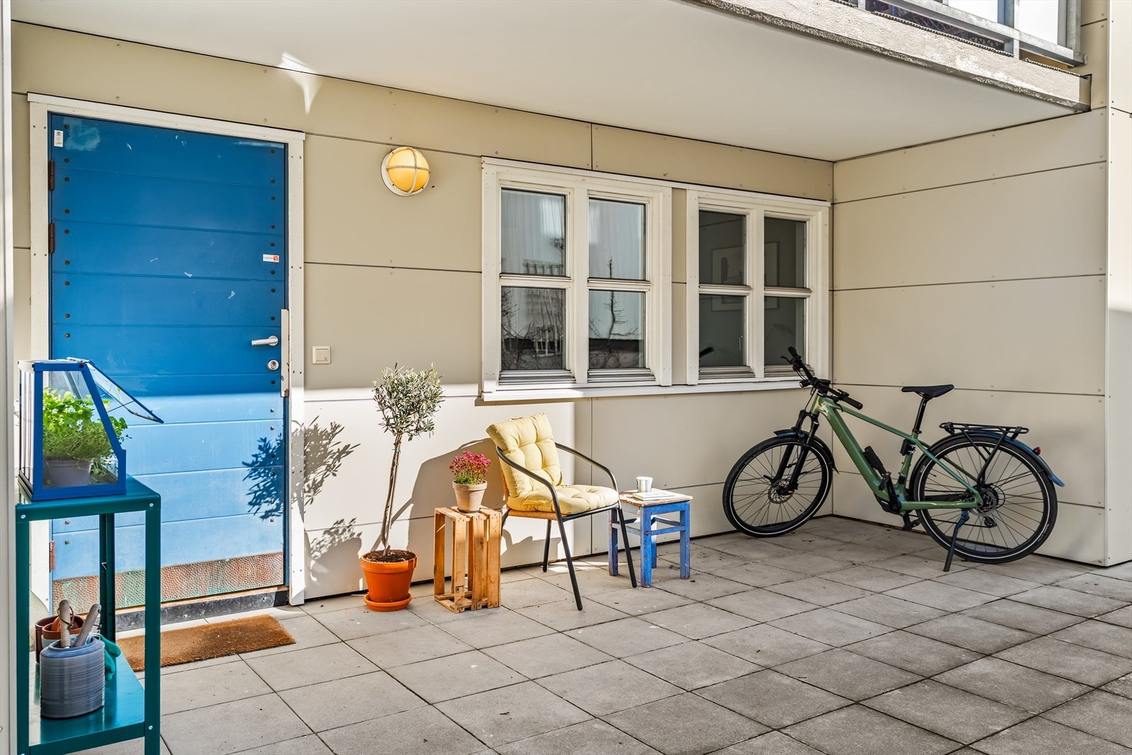 Hyggelig inngangsparti Galleribilde
