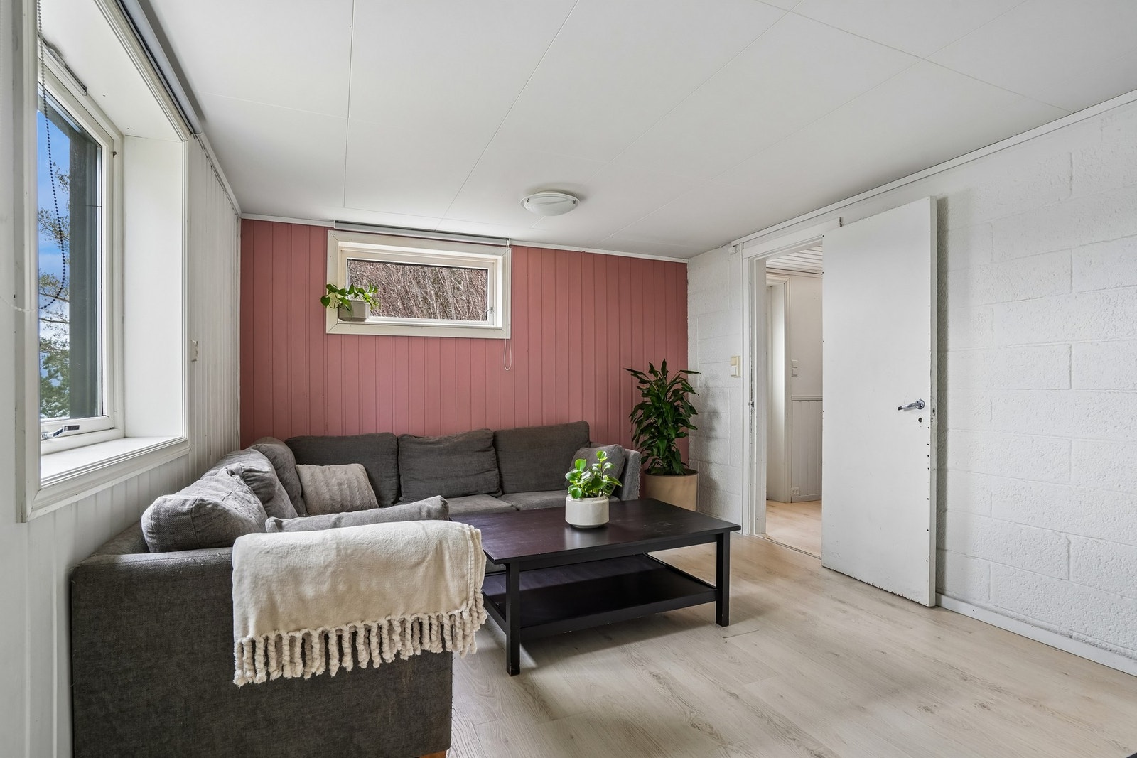 Rommet er ikke godkjent for rom med varig opphold. Galleribilde