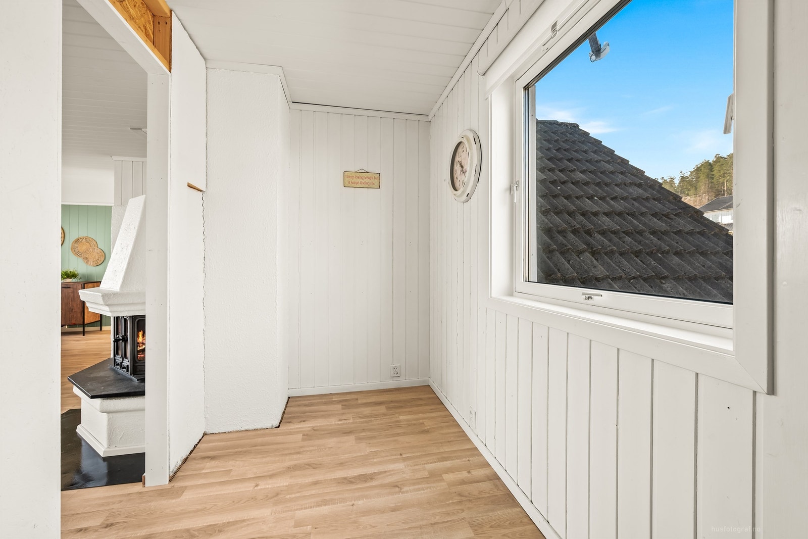 Kontor rett ved stuen Galleribilde