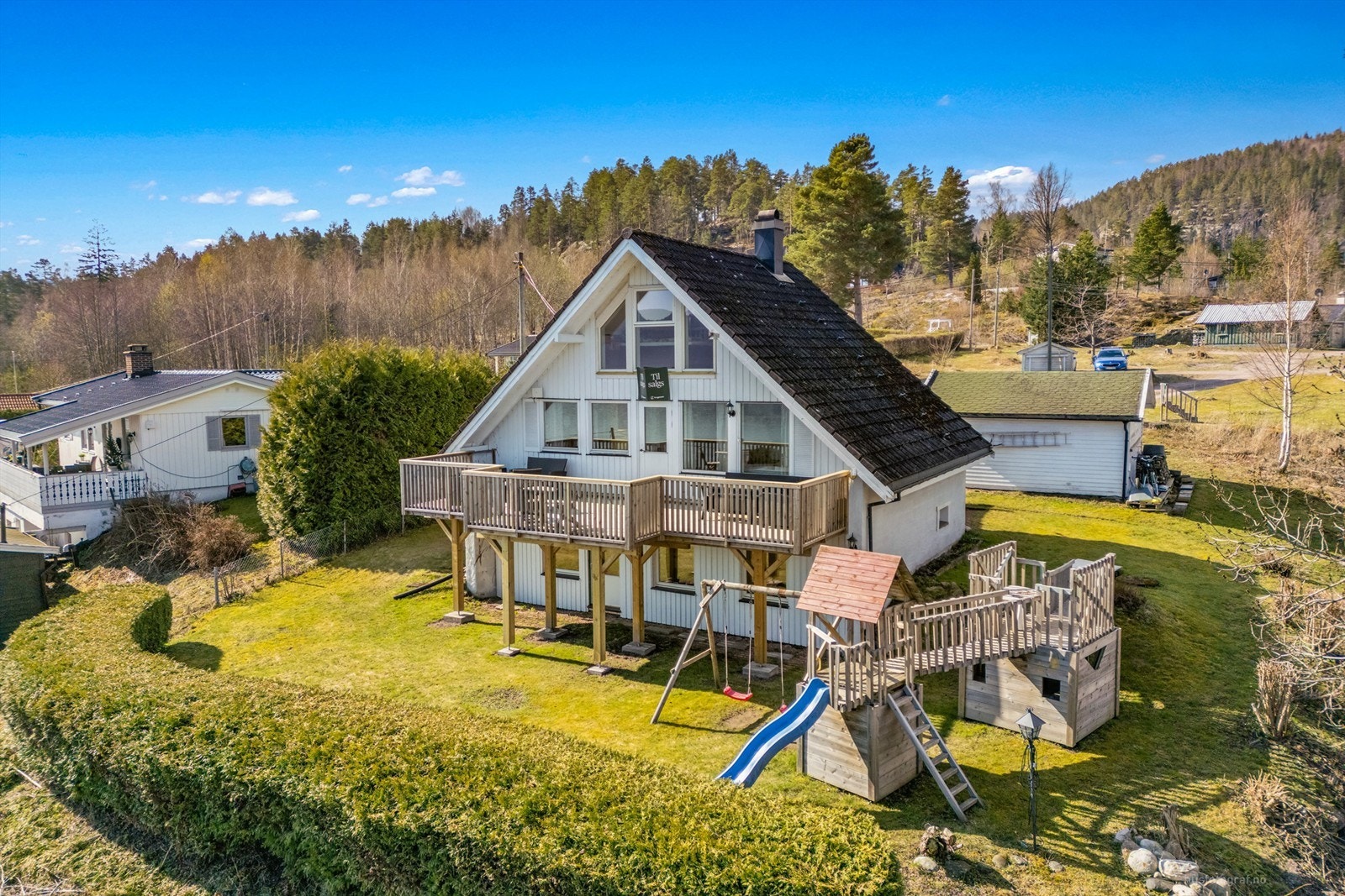 En god familiebolig med god hage, kort vei til badeplass og fine turmuligheter.
Foto: Haiman Askari Galleribilde