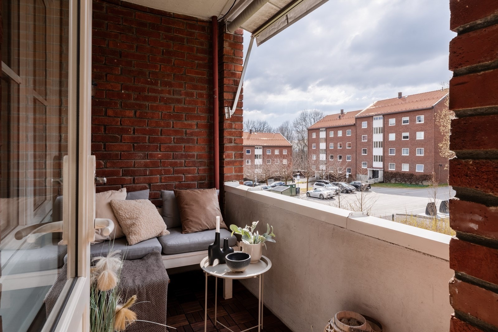 Lekker vestvendt balkong på hele 4 kvm Galleribilde