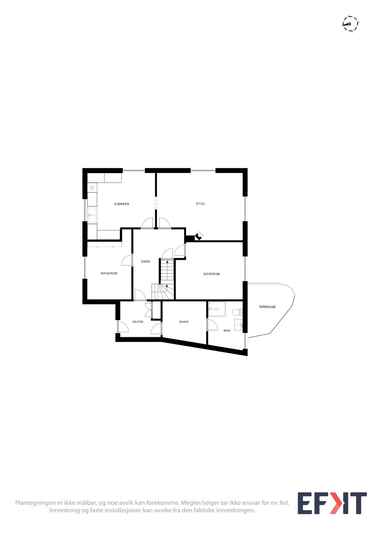 - Planskisse første etasje - Galleribilde