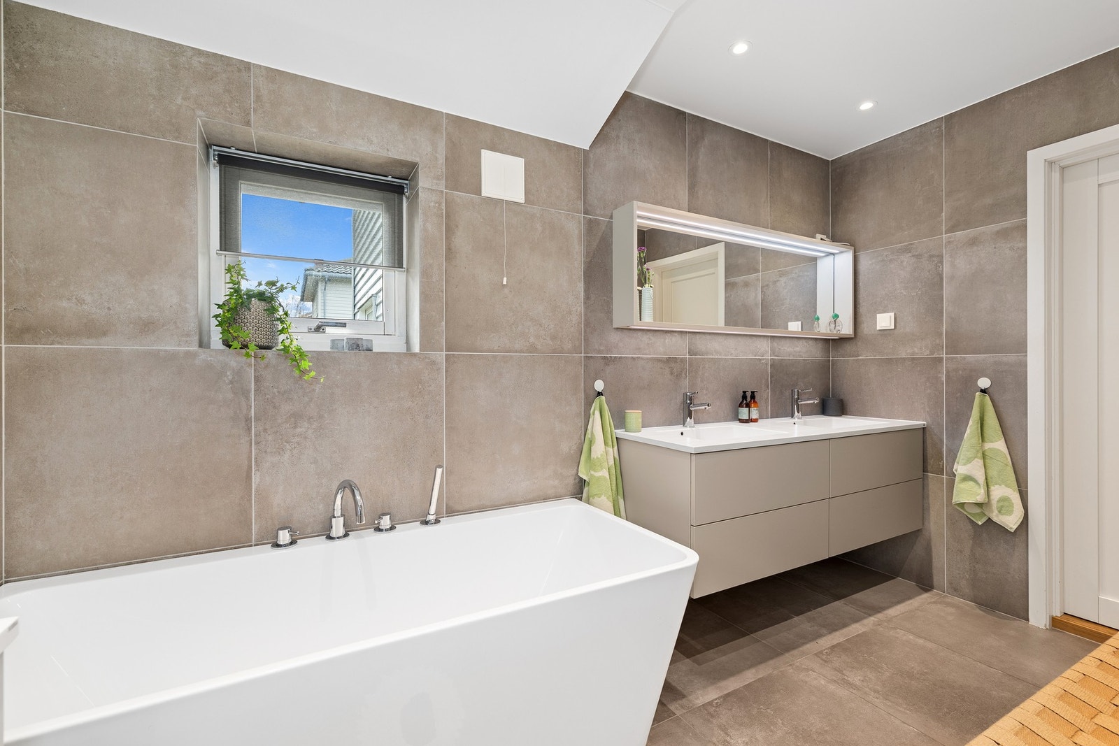 Badet er pusset opp i 2017. Galleribilde