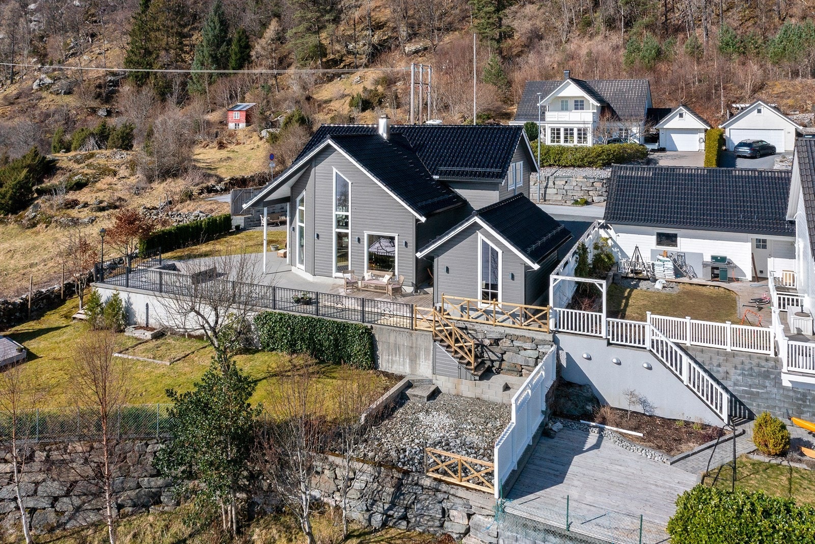 Fasade mot sørøst. Galleribilde