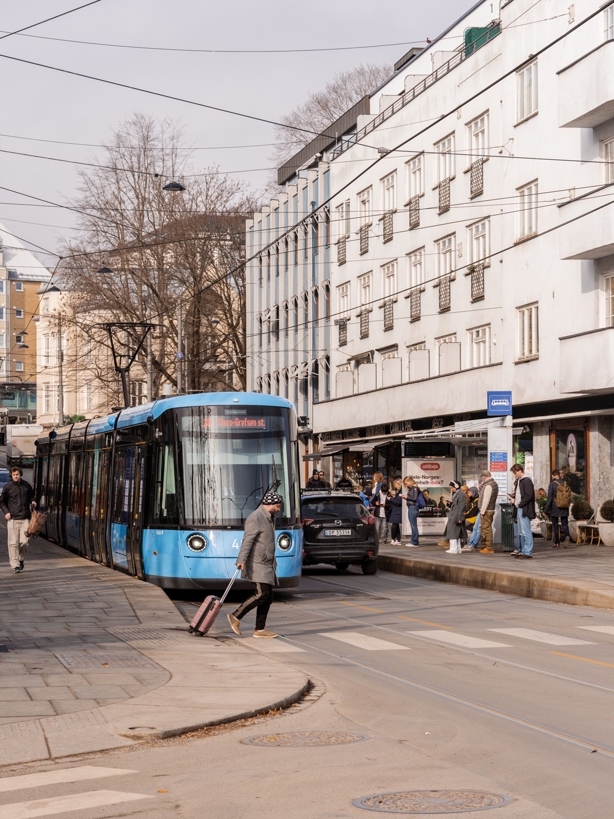 Offentlig kommunikasjon i umiddelbar nærhet. Galleribilde