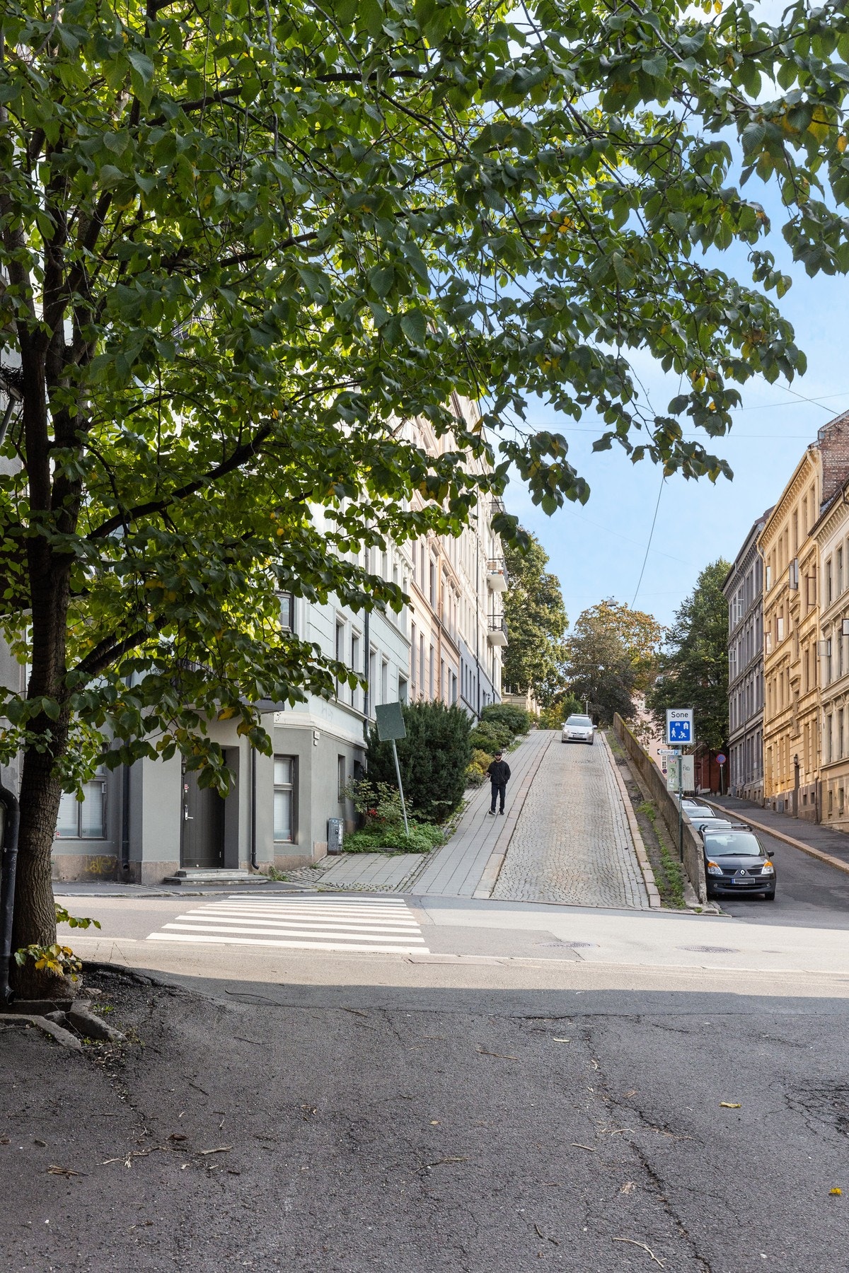 Fra Sofies gate finnes blant annet Dovregata som forbinder Bislett og St.Hanshaugen via et hyggelig gatetun Galleribilde