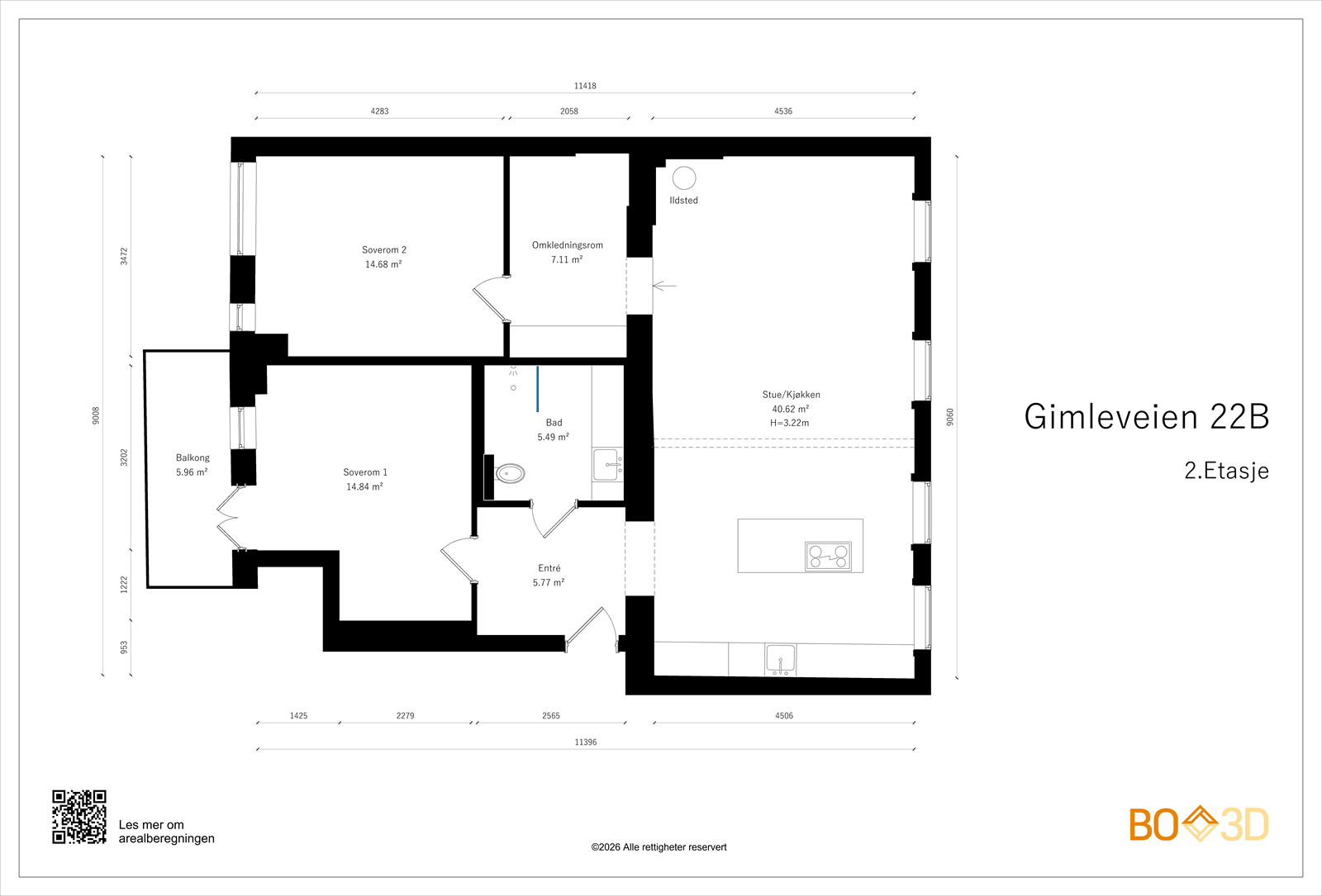 Plantegning. Galleribilde