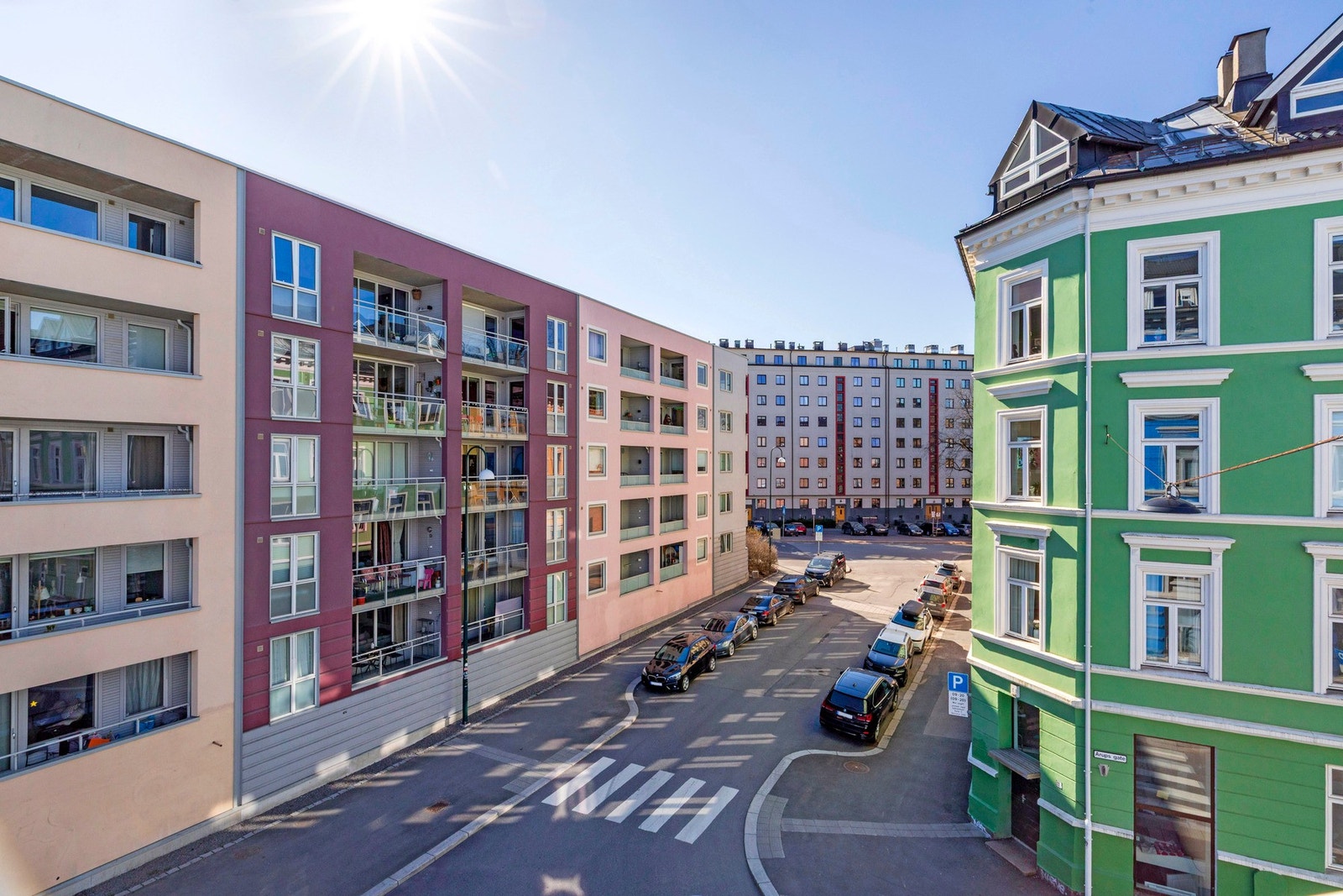 Sentralt og attraktivt boligområde. Galleribilde