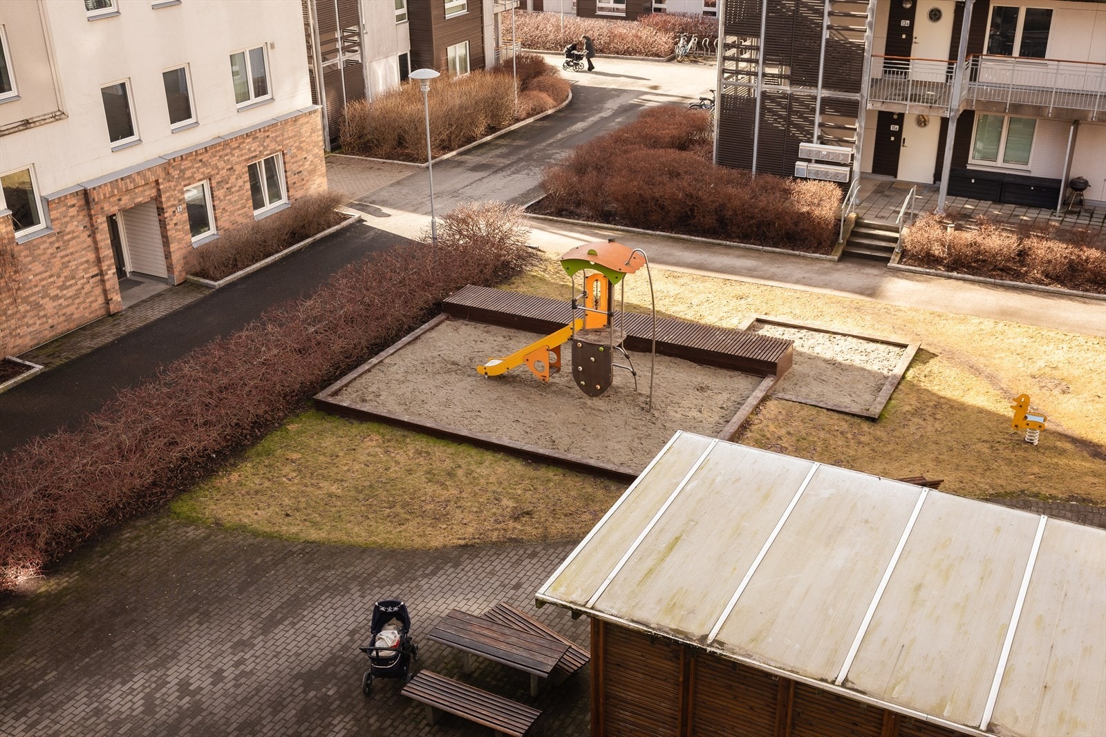 Opparbeidet og hyggelig fellesområder. Galleribilde