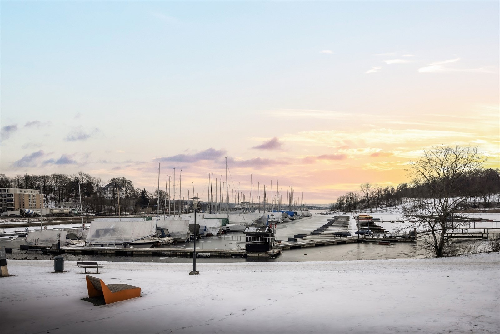 Kort vei til Frognerkilen og Bygdøy. Galleribilde