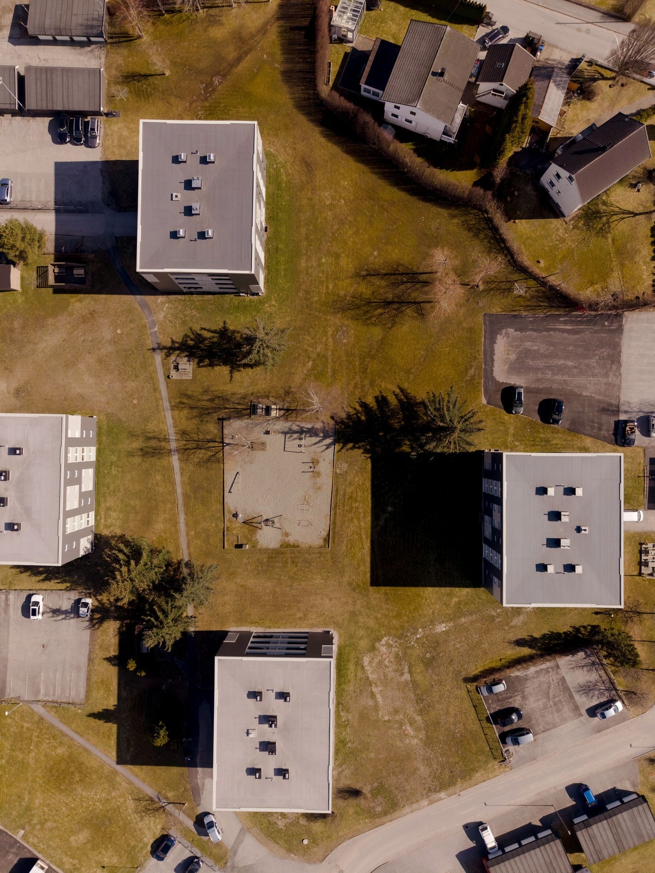 Dronebilde Galleribilde