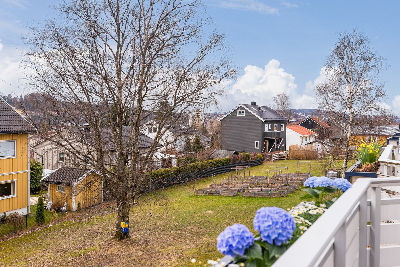Utsikt over fellesarealer Galleribilde