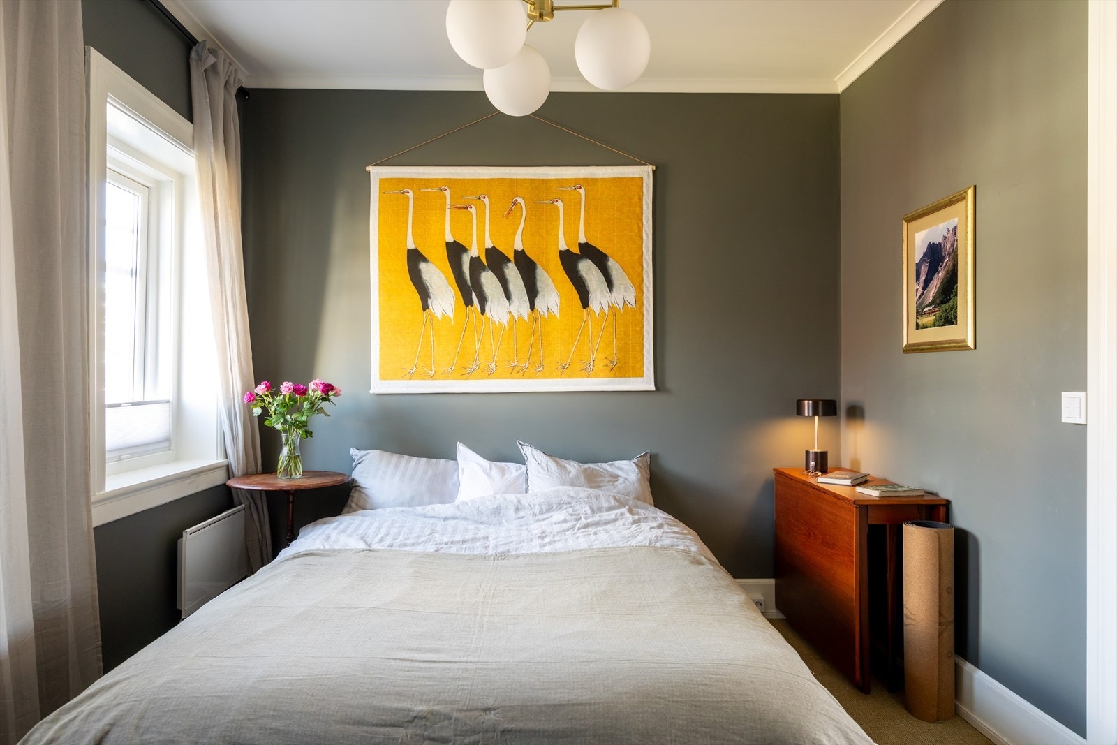 Legg også merke til det flotte sisal-gulvet - fantastisk å gå på! Galleribilde