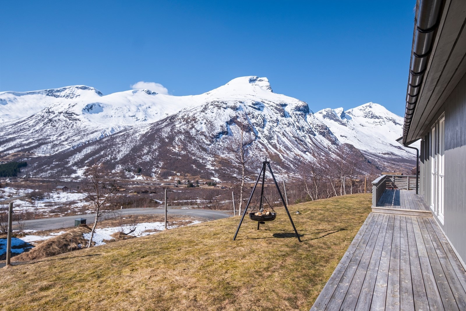 Hage, utsikt Galleribilde