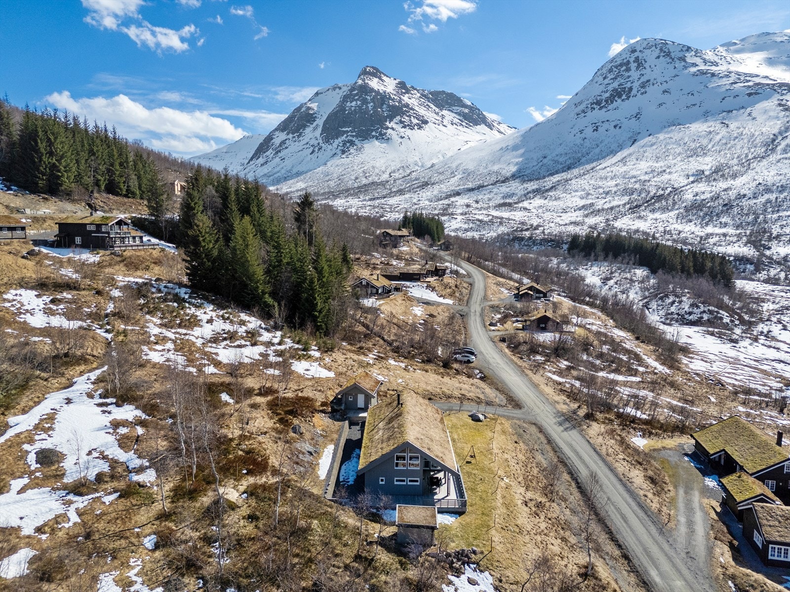 Dronefoto - Beliggenhet Galleribilde