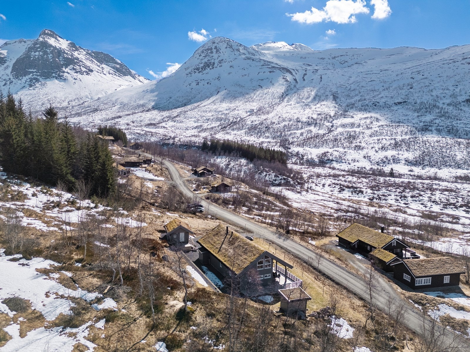 Dronefoto - Beliggenhet Galleribilde