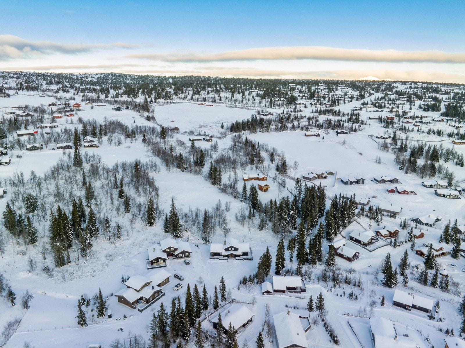 Dronebilde Galleribilde