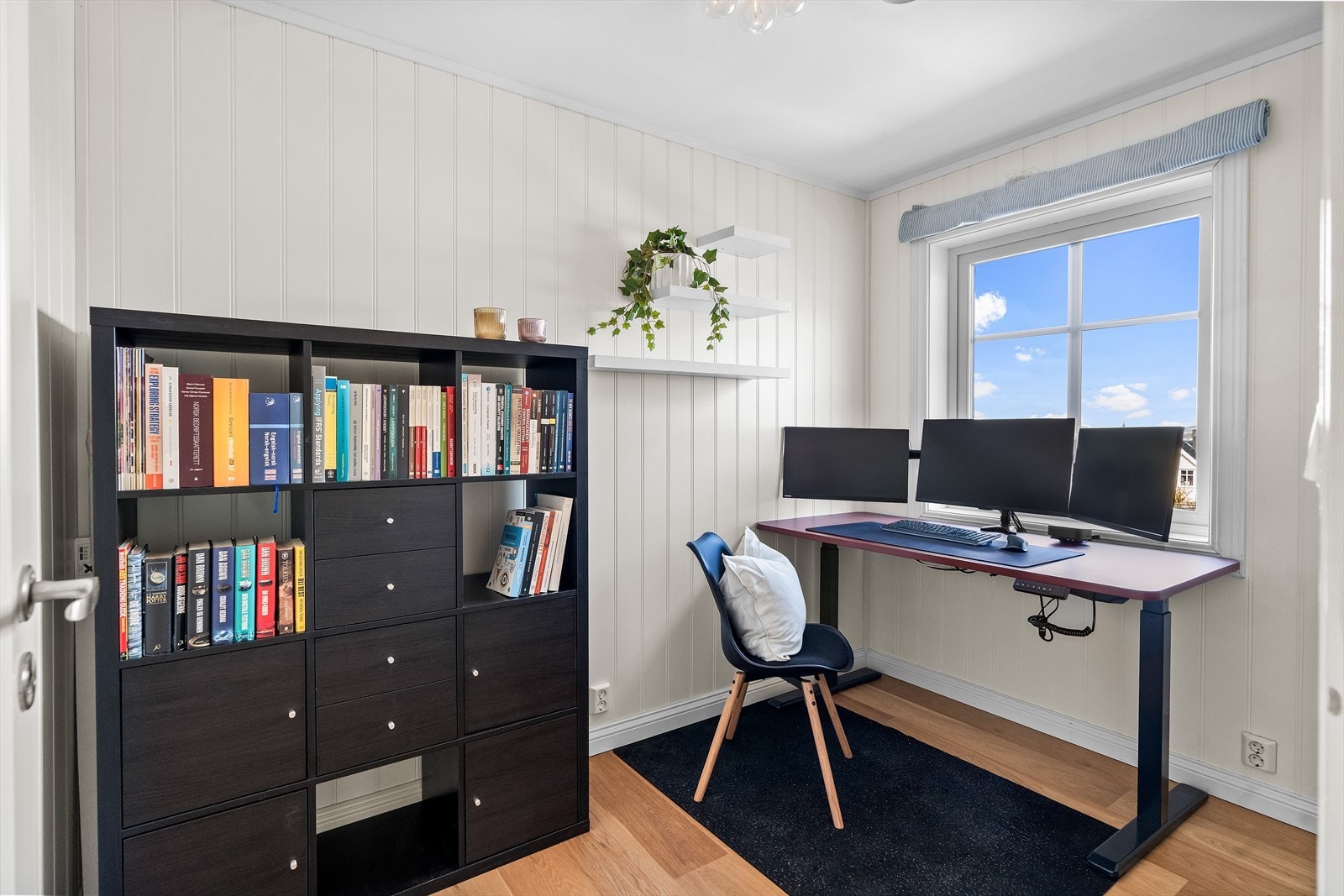 Soverom 4 som i dag benyttes som kontor. Galleribilde
