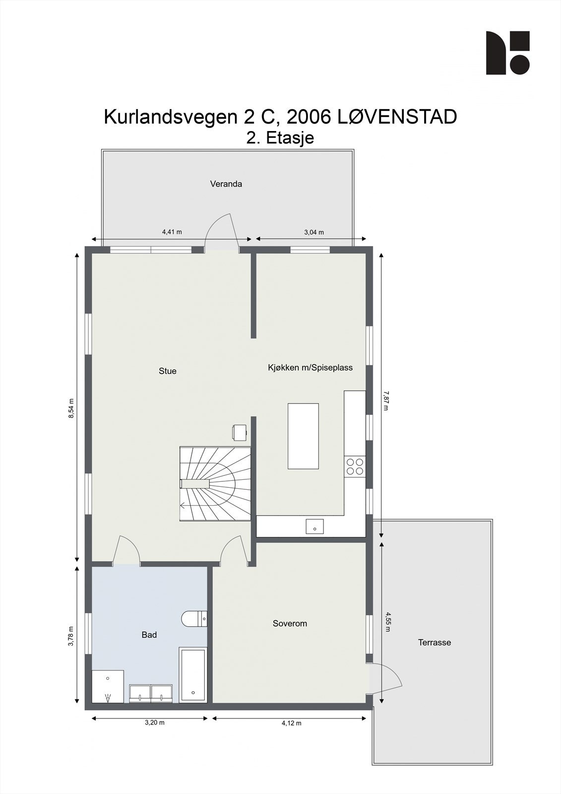 2. Etasje Galleribilde