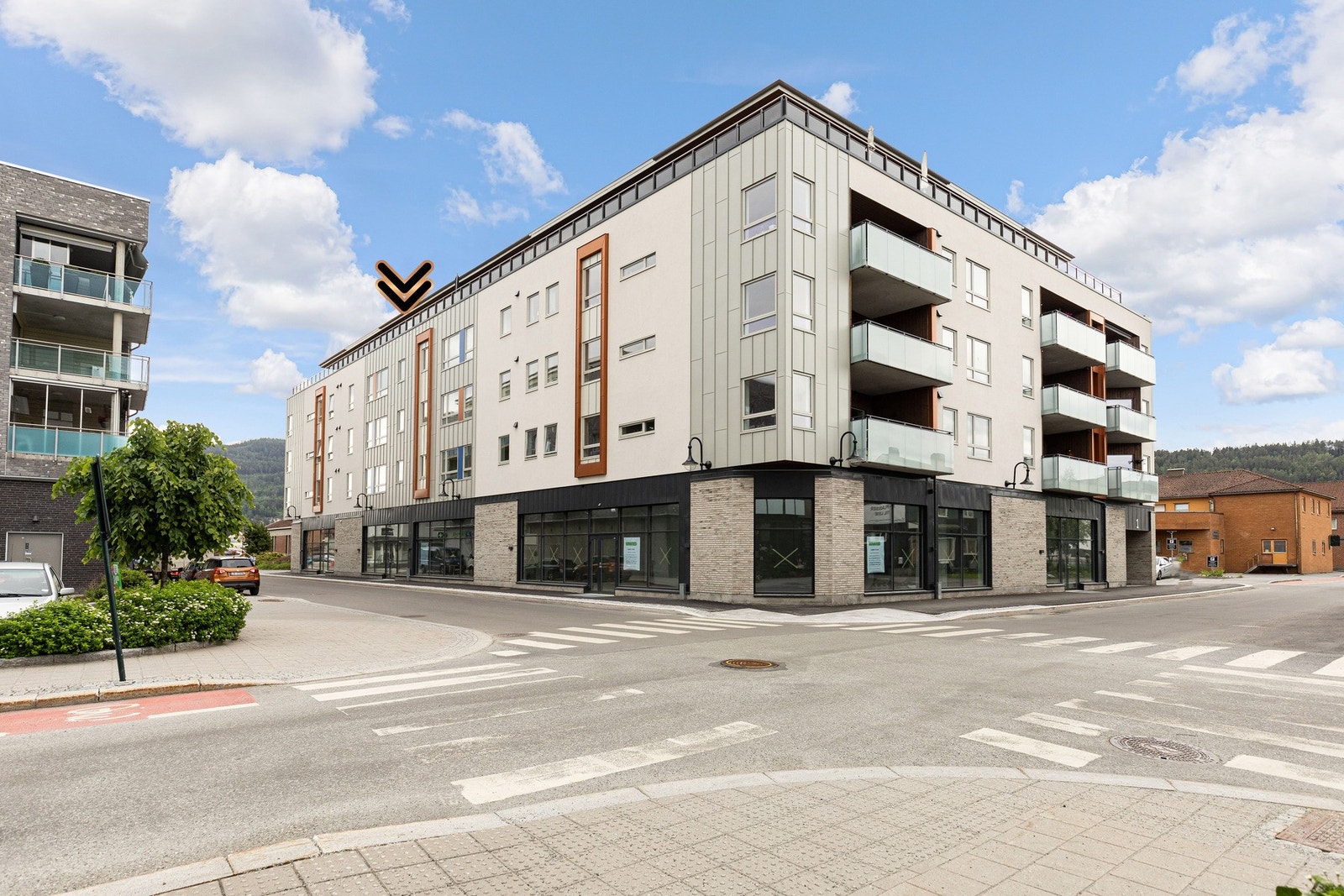 Plassering leilighet. Galleribilde