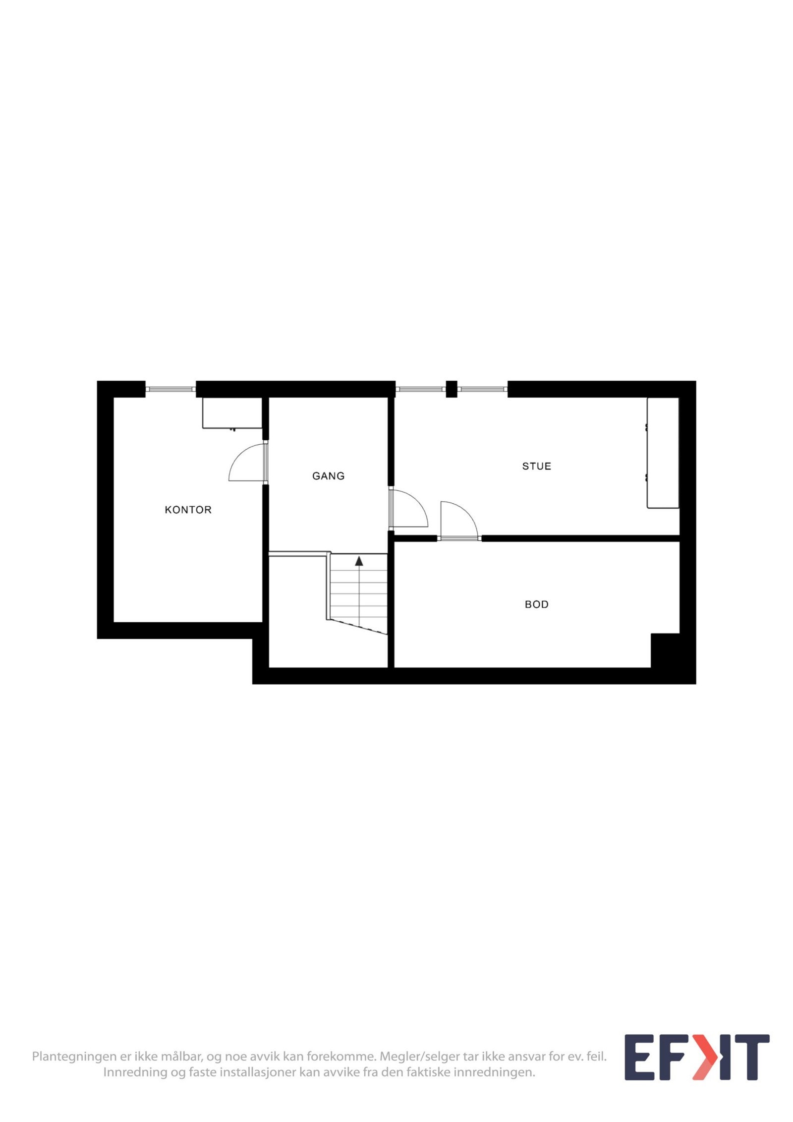 Planskisse 4. etg Galleribilde