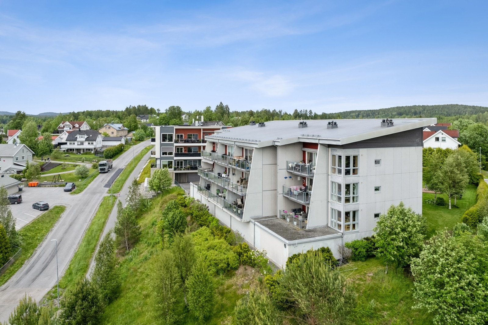 Kollen Terrasse med flott beliggenhet i et etterspurt og populært boligfelt Galleribilde