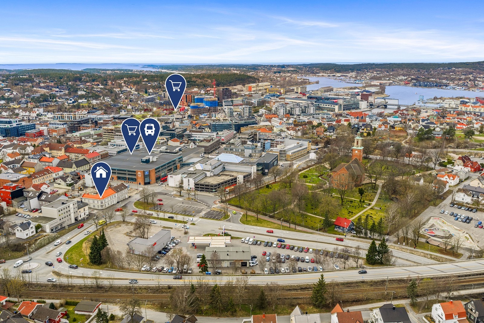 Her bor du med umiddelbar nærhet til det meste. Galleribilde