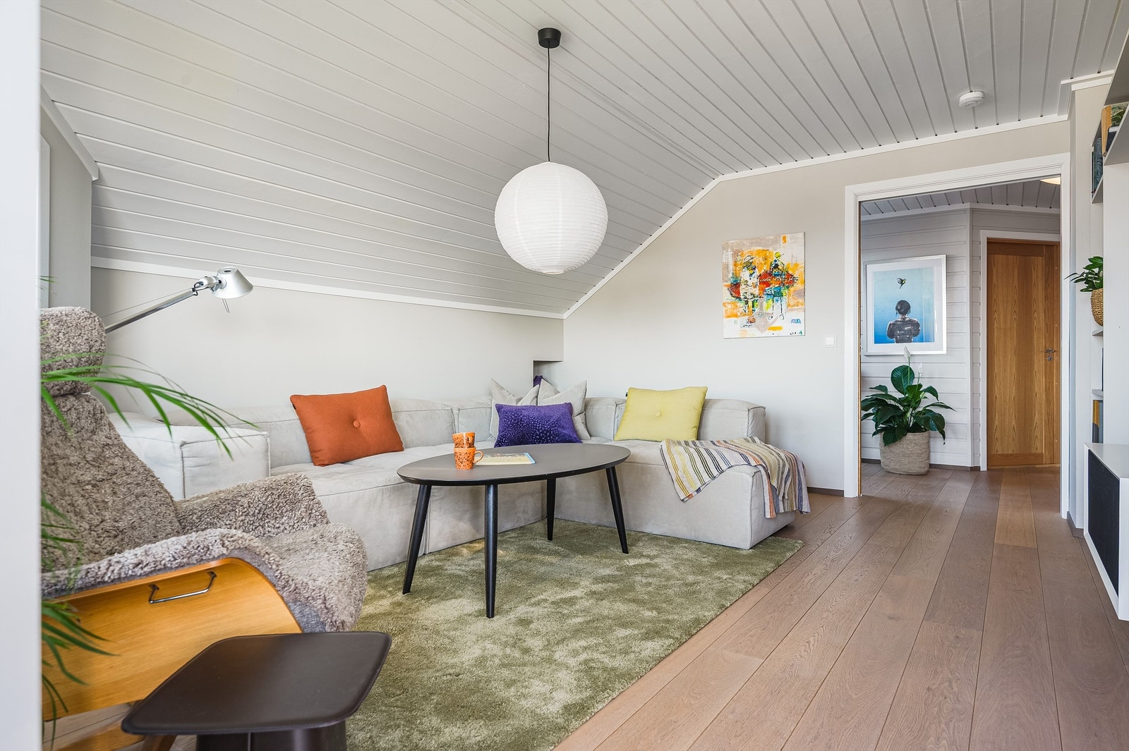 Loftstue Galleribilde