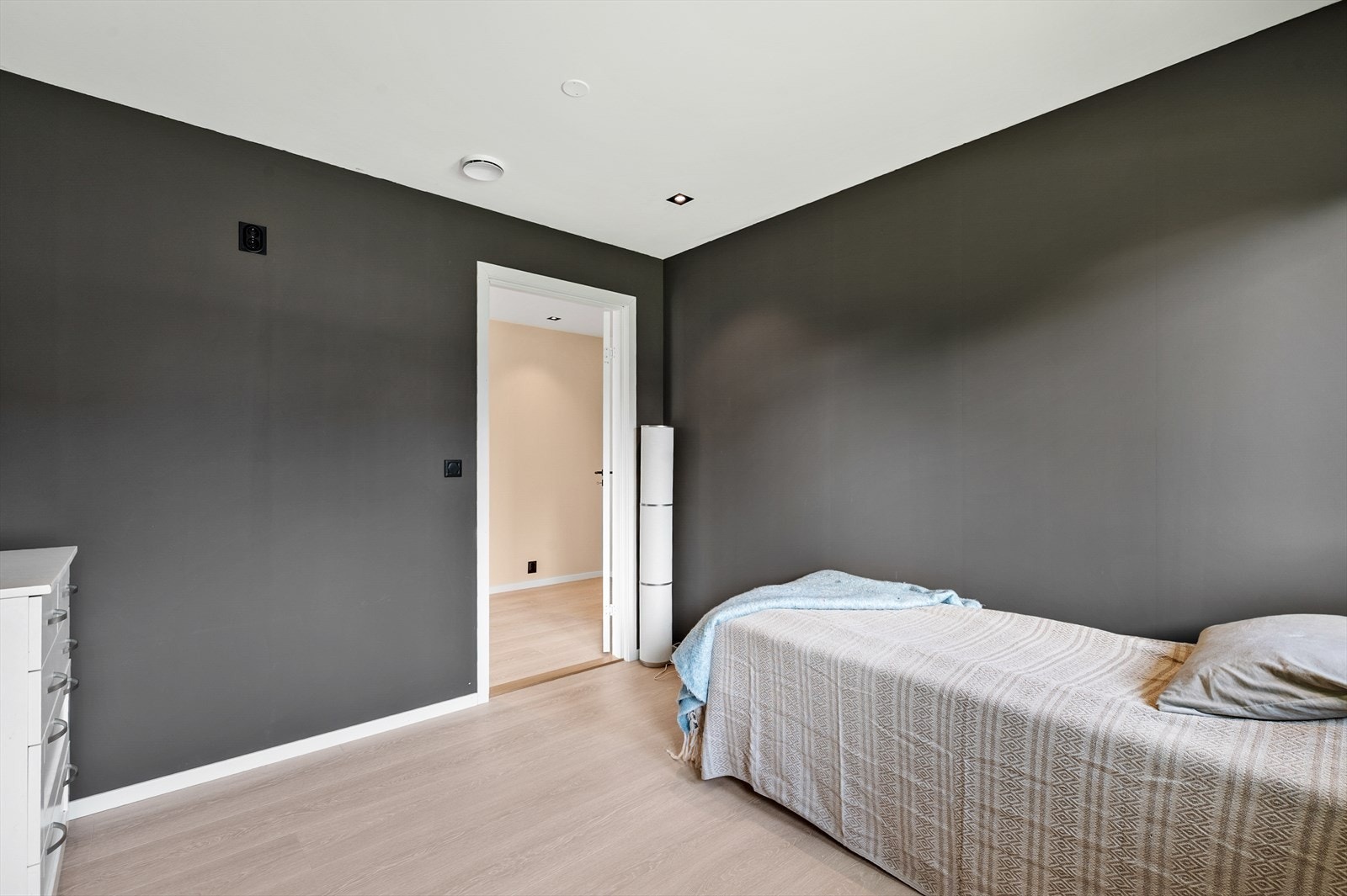 Dimbare spotlights. Galleribilde