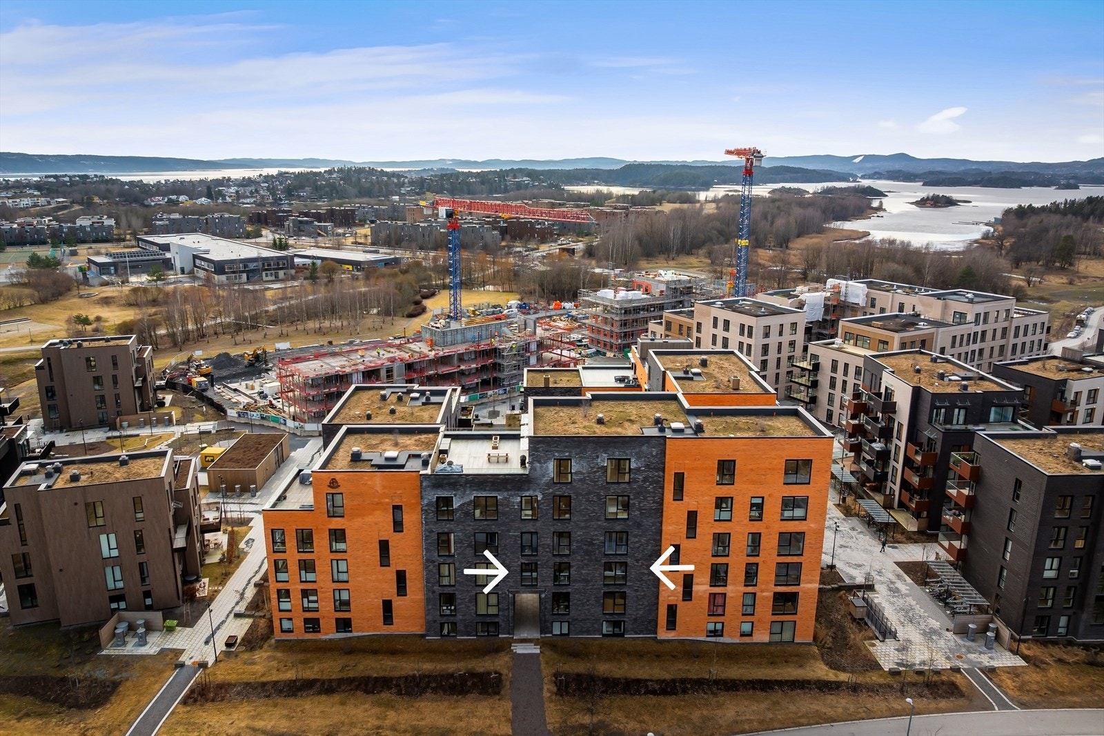 Soverom mot park, front mot sydvest Galleribilde
