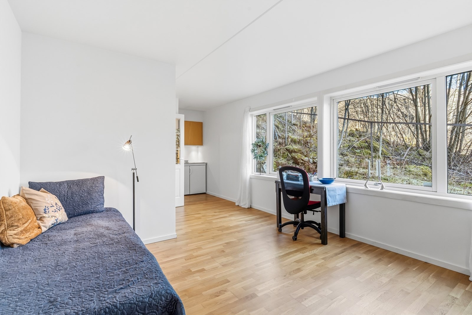 Løsningen gjør det enkelt å møblere på flere måter og utnytte plassen effektivt. Galleribilde