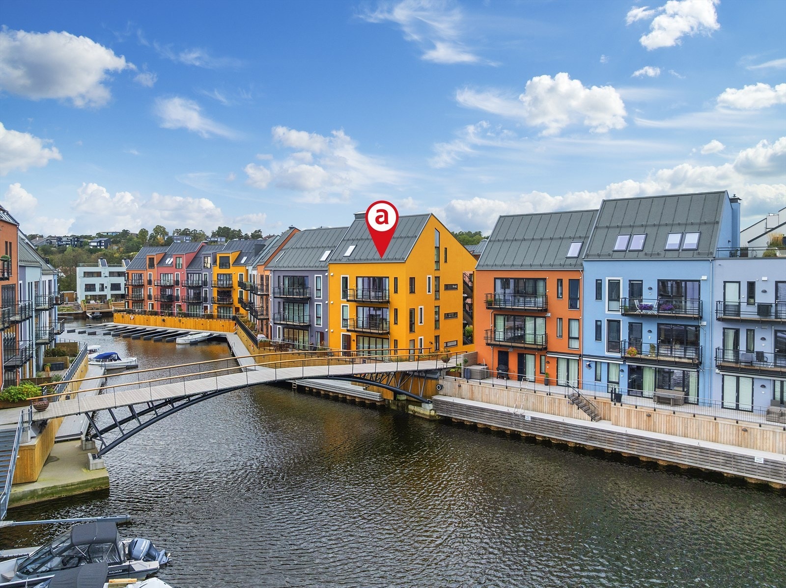 Toppleilighet over 2 plan med flott beliggenhet i unike Sjøparken. Foto: A7 Media v/ Joakim Maylove Galleribilde