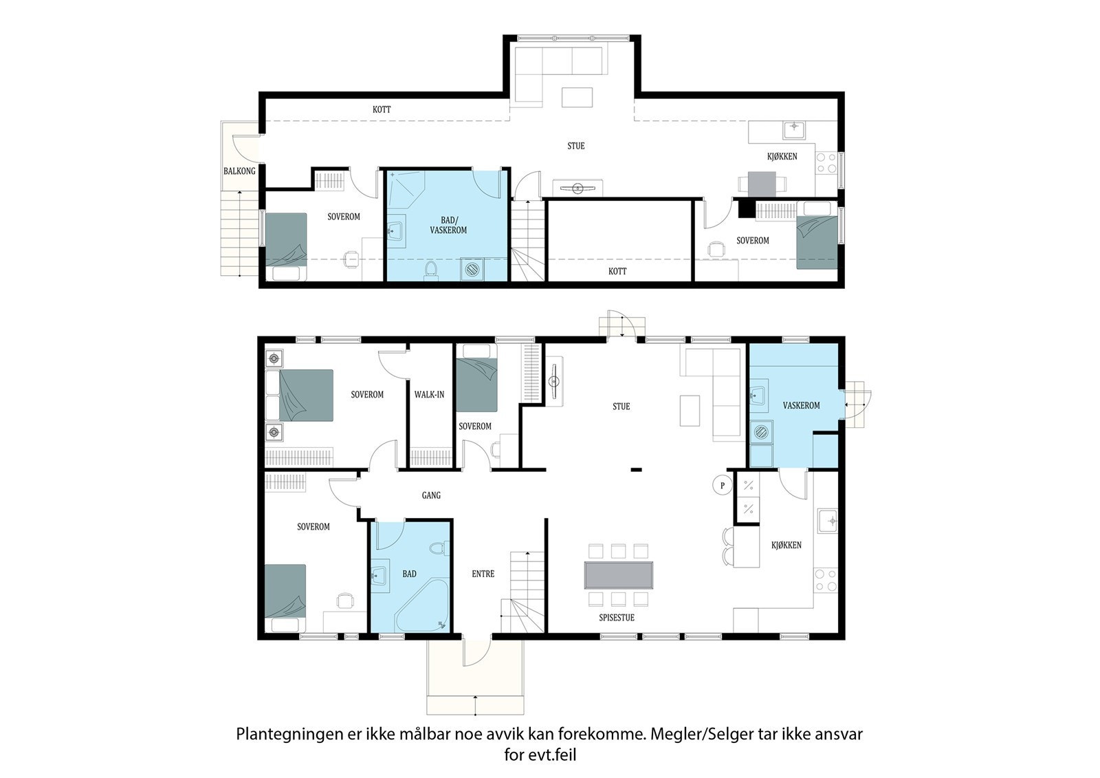 Fullstendig plantegning Galleribilde